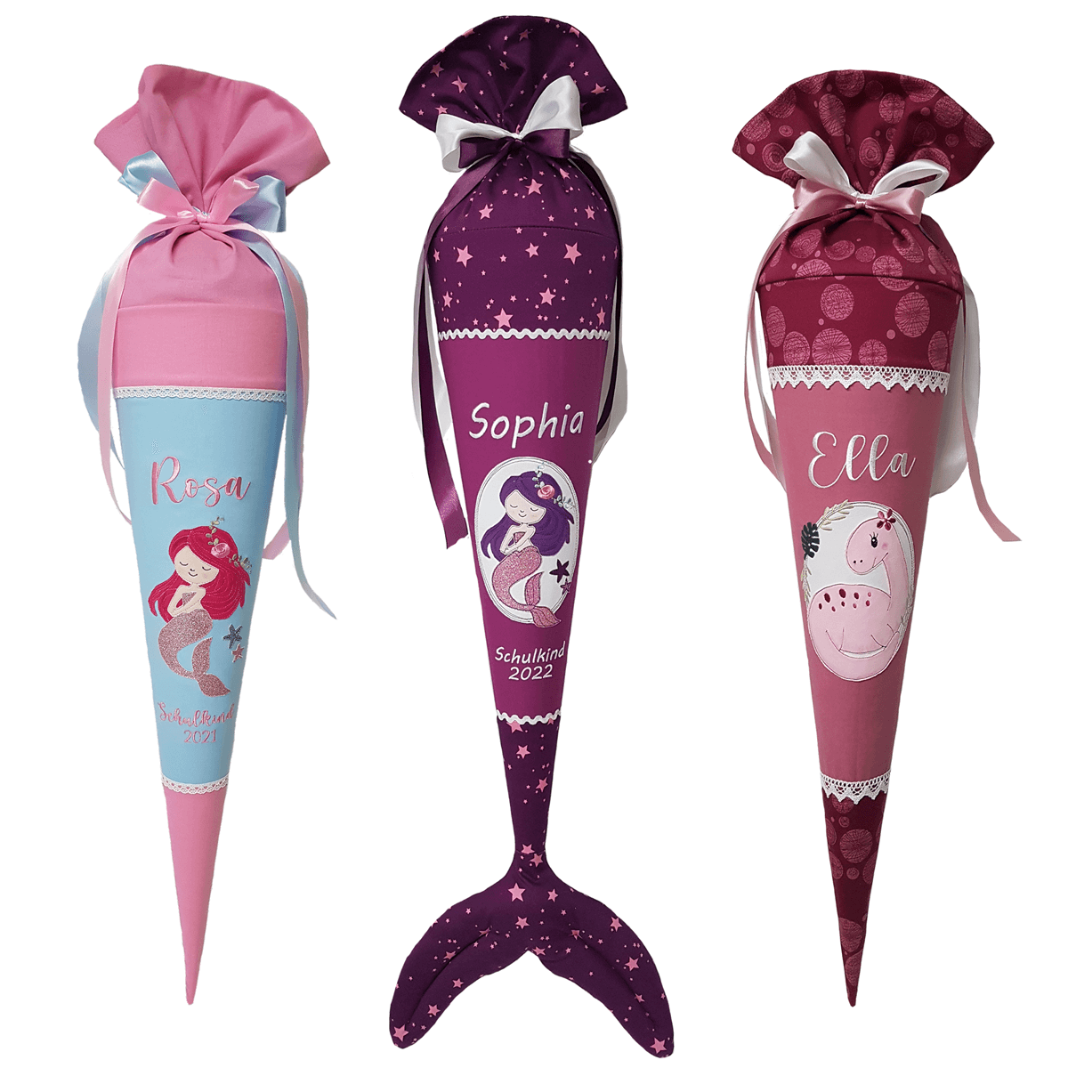Schultüte passend zum Step by Step – Glamour Star Astra – Dino -Triceratops – T-Rex – Langhalsdino – Bild 7